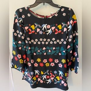 Boden Aria Folklore blouse size UK12 US 8